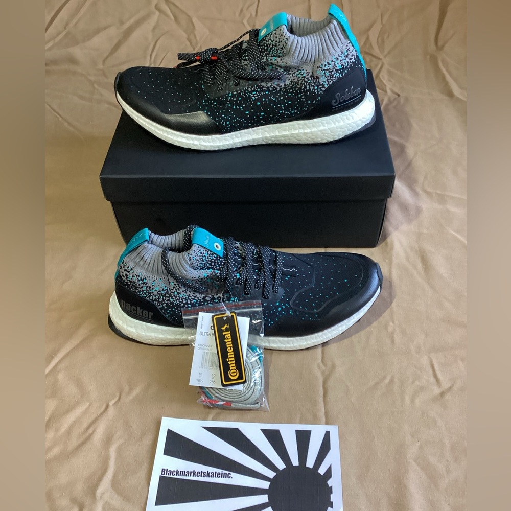 Solebox x Packer Shoes x Adidas UltraBoost Mid CM7882 Men's Size 10.5